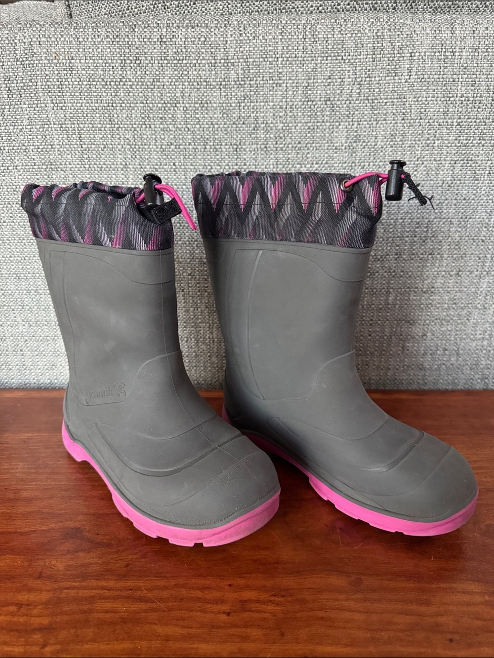 Kamik Kids Snobuster 2 Waterproof Winter Snow-Rain Boots Size 2